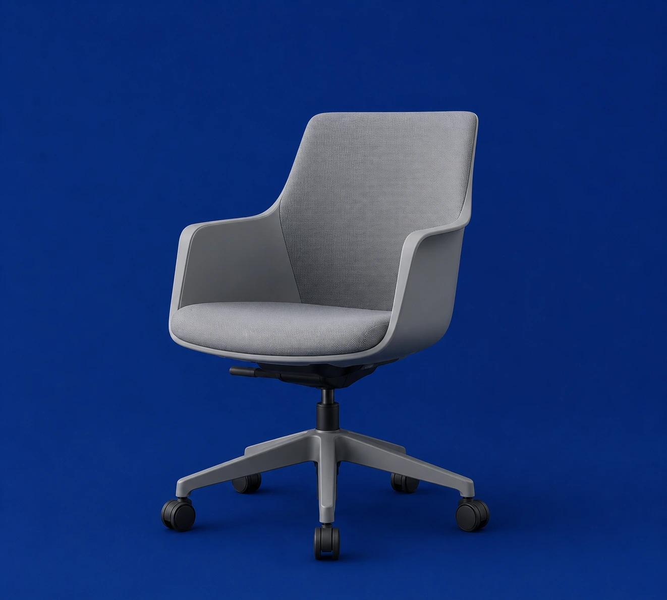 Eurotech Steel Blue Geometric Grid