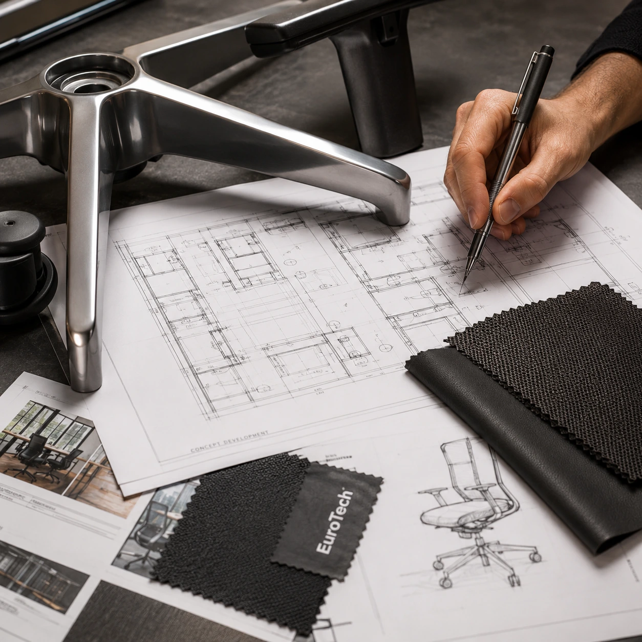 Built to Your Drawing Material Studio